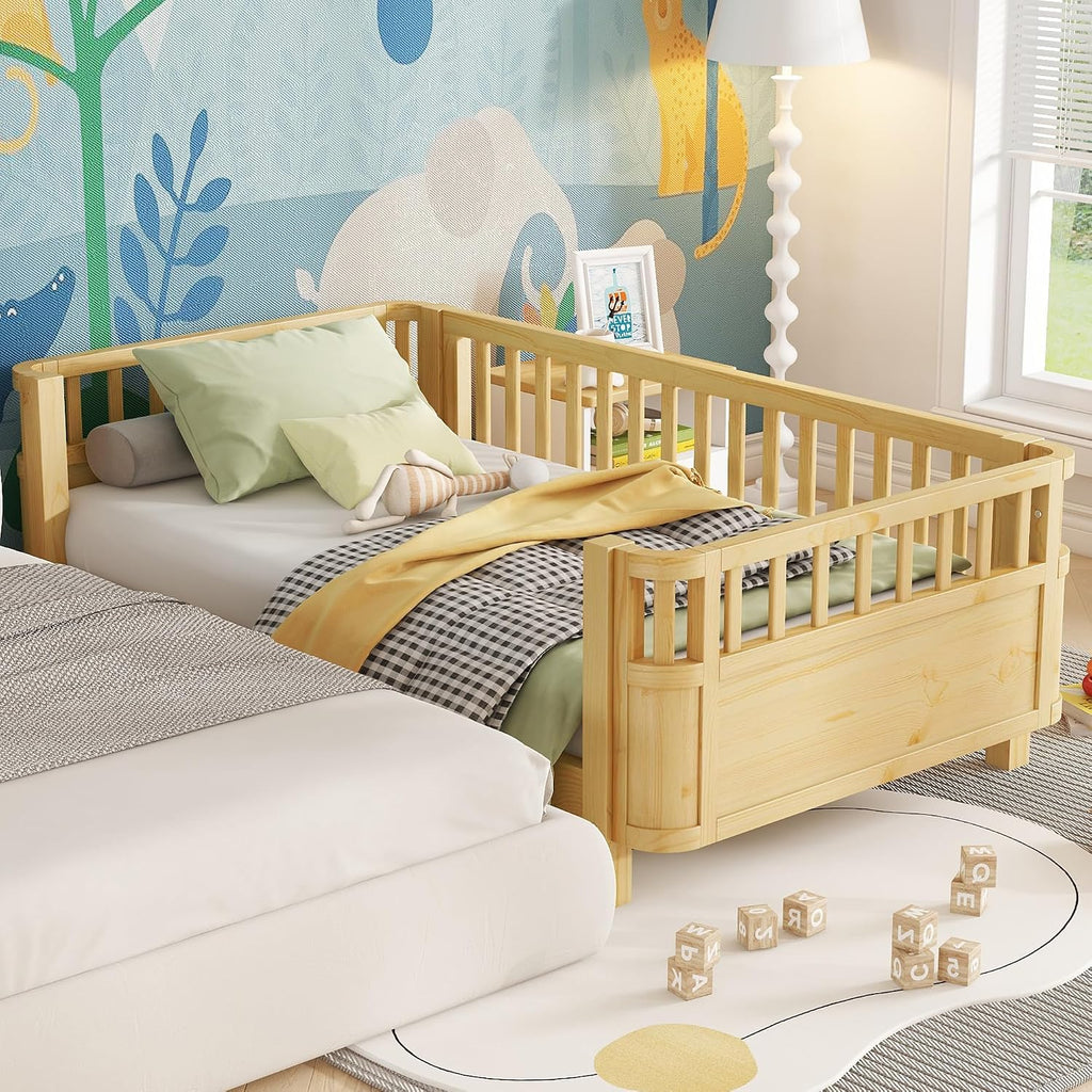 Natural Kids Low Montessori Bed Frame