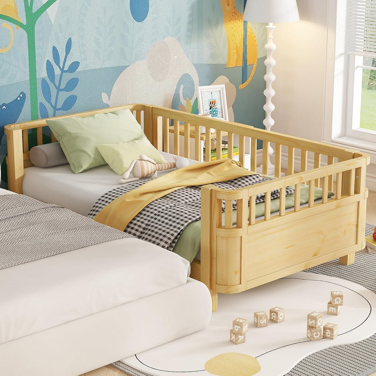 Natural Kids Low Montessori Bed Frame