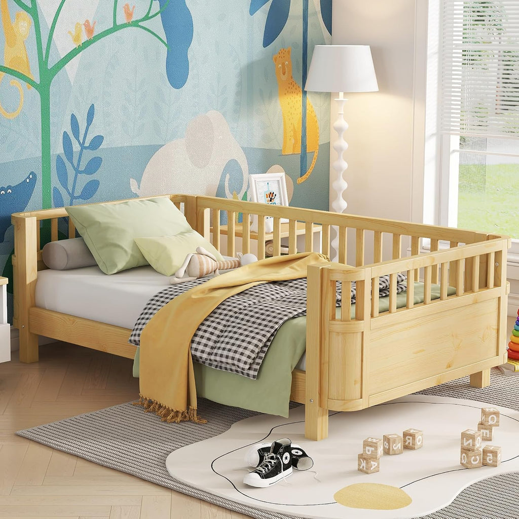 Natural Kids Low Montessori Bed Frame