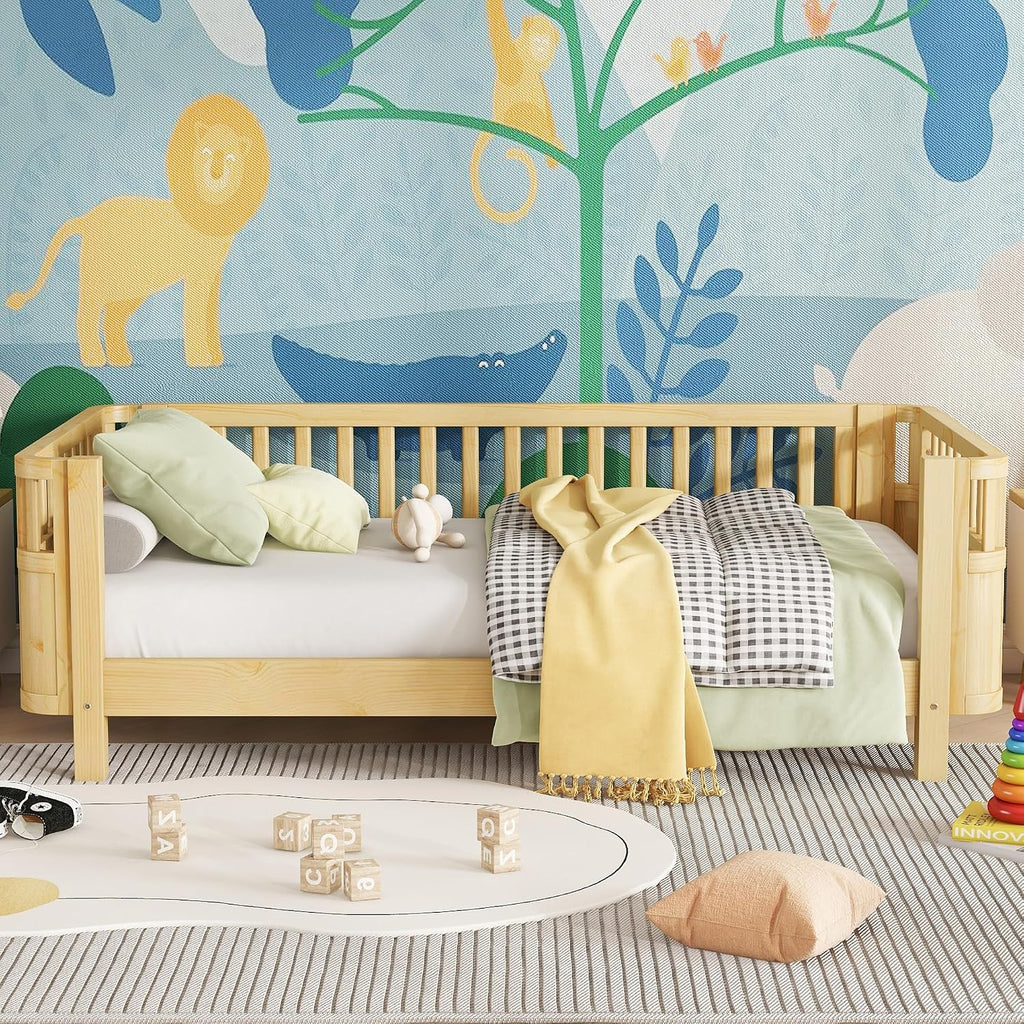 Natural Kids Low Montessori Bed Frame